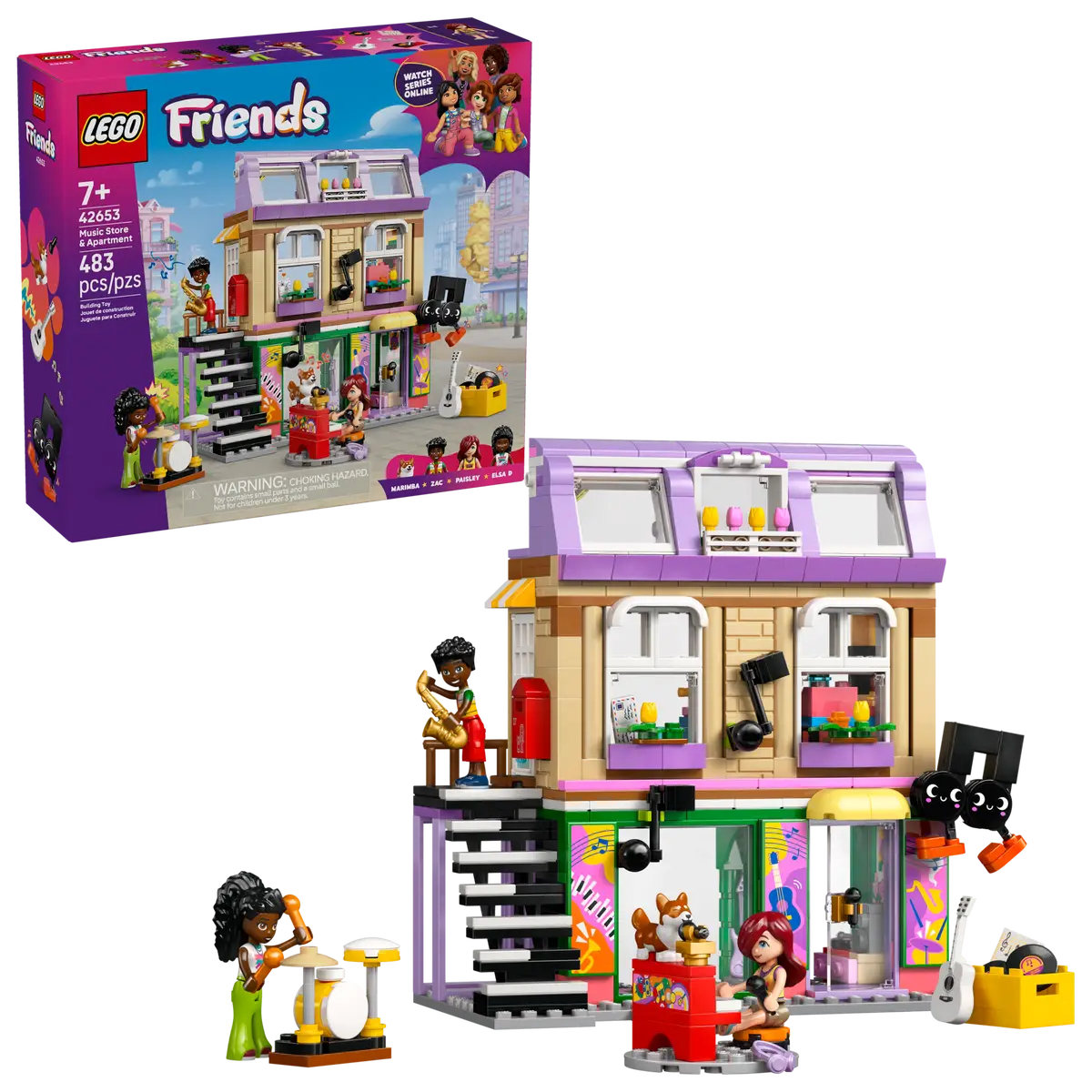 LEGO Friends Music Store Department 42653 The Play Room