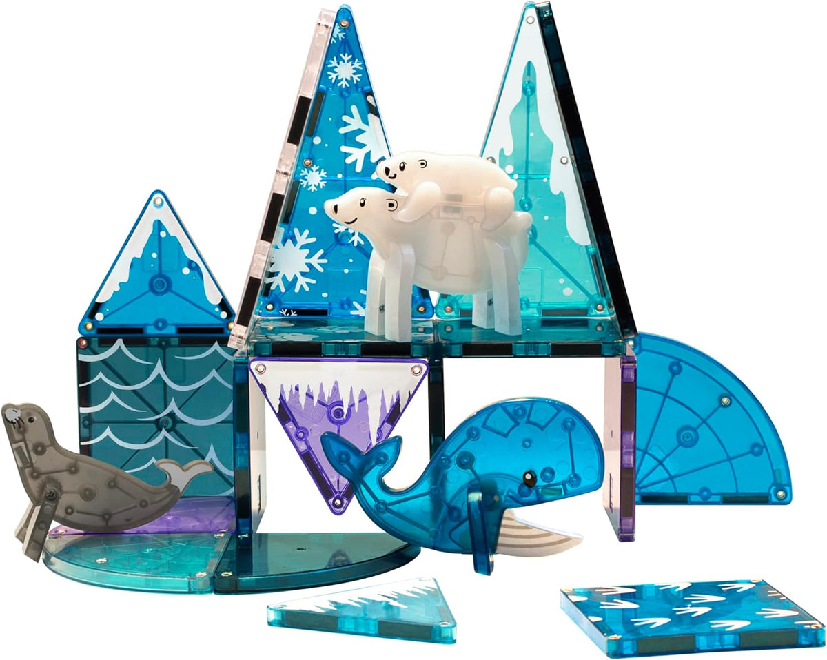 Magna Tiles - Arctic Animals Set - 25 Piece 