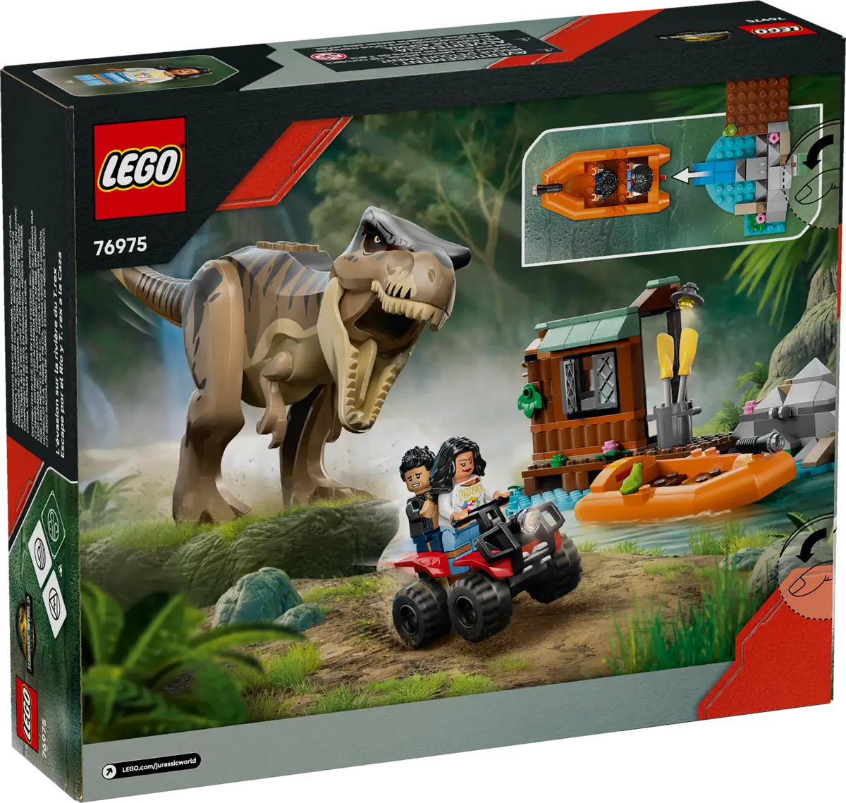 LEGO Jurassic World River Escape 76975 The Play Room