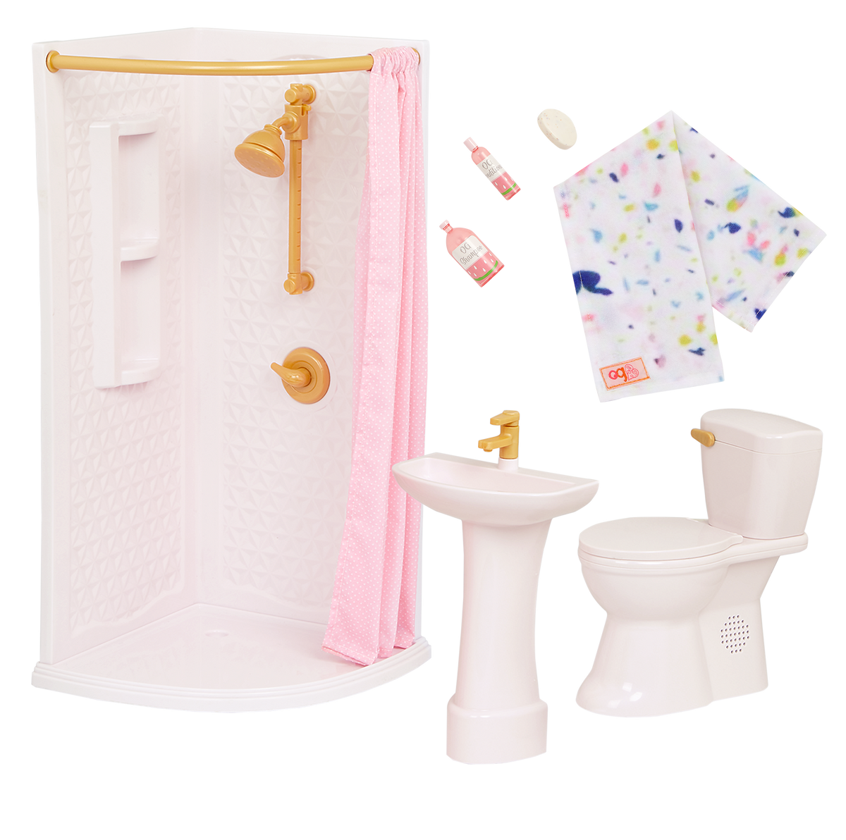 Our Generation OG Sweet Bathroom Set The Play Room