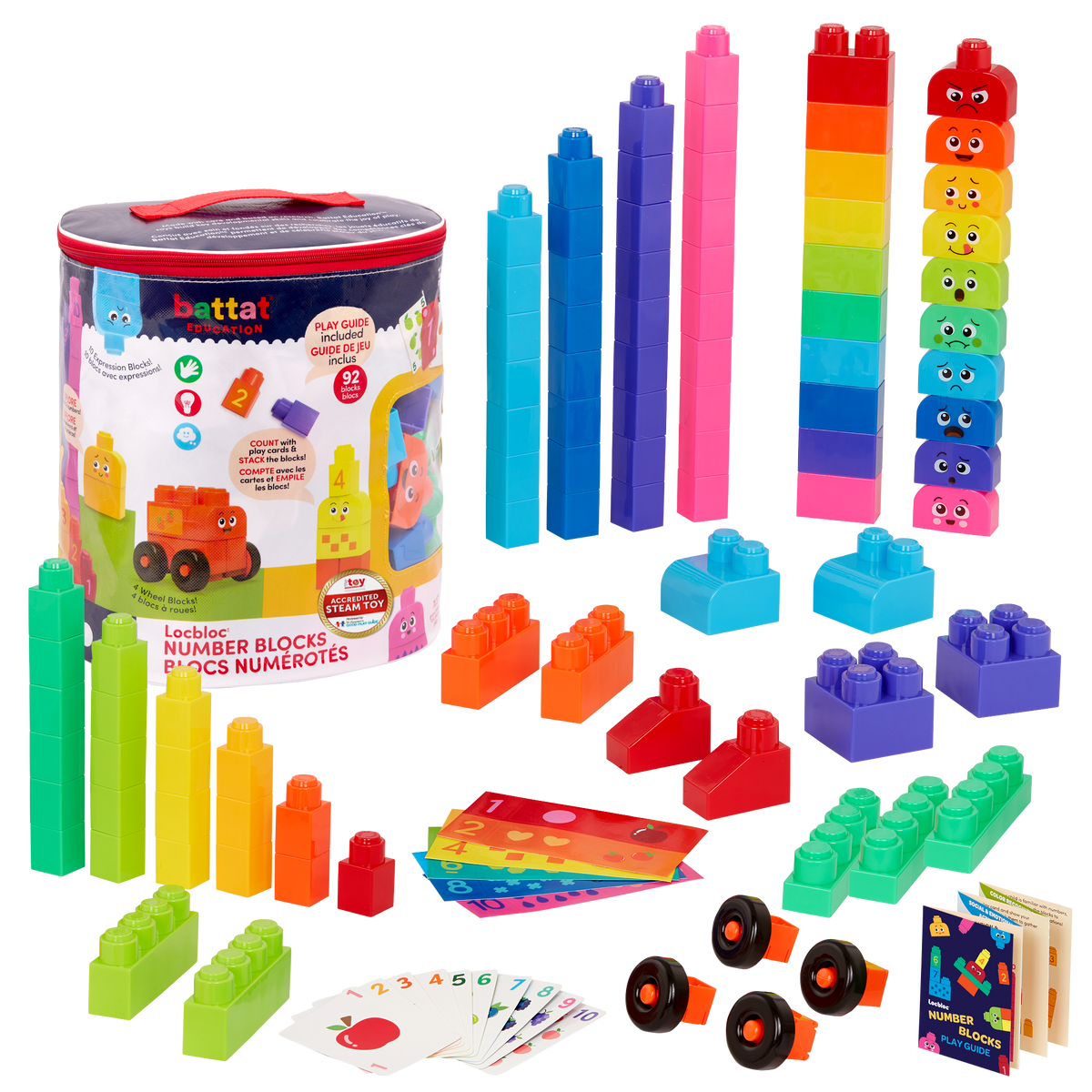 Battat Locbloc Counting Blocks The Play Room