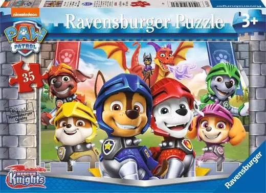 Ravensburger Kinderpuzzle 8613 Dinosaur Playground, 35 Teile – Puzzlefläche 30 X 21 Cm