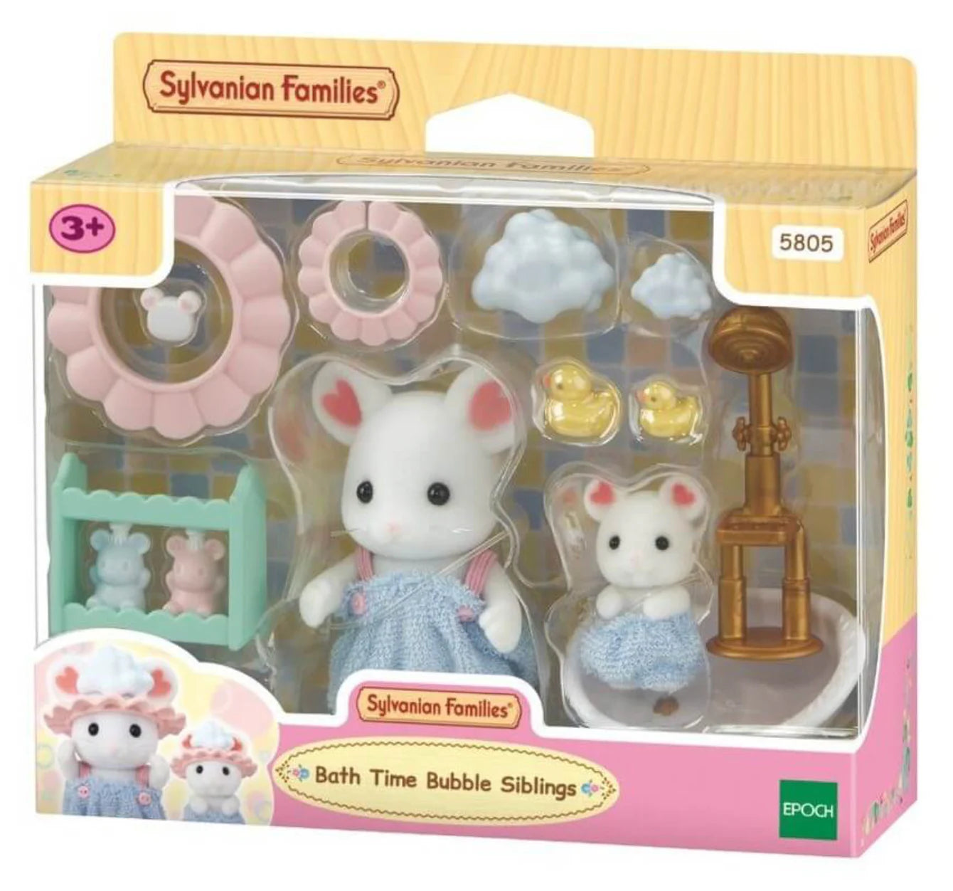 Sylvanian Families - Bath Time Bubble Siblings – The Play Room