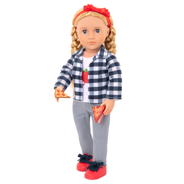 Our Generation Pajama Outfit For 18 Dolls - Pizza Party Dreams