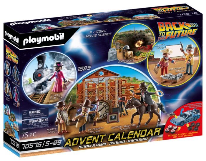 Playmobil - Advent Calendar - Back to the Future Pt 111 (70576