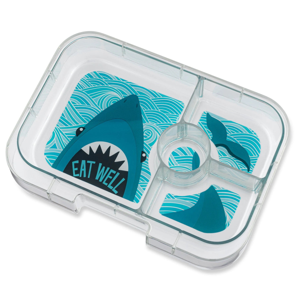 Yumbox - Bento Panino 4 Compartment True Blue Shark | The Play Room