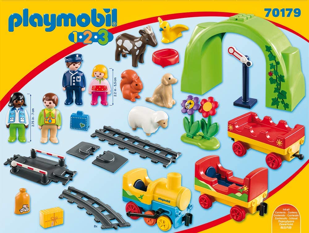 PLAYMOBIL PLAYMOBIL 1.2.3 Dog Train Car (70406)