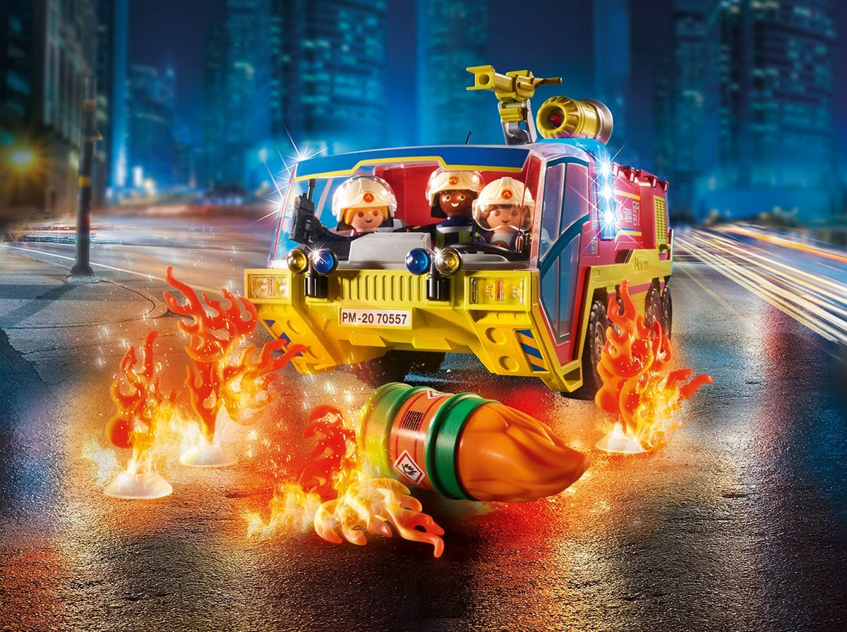 Playmobil - Fire Engine With Truck (70557) | The Play Room