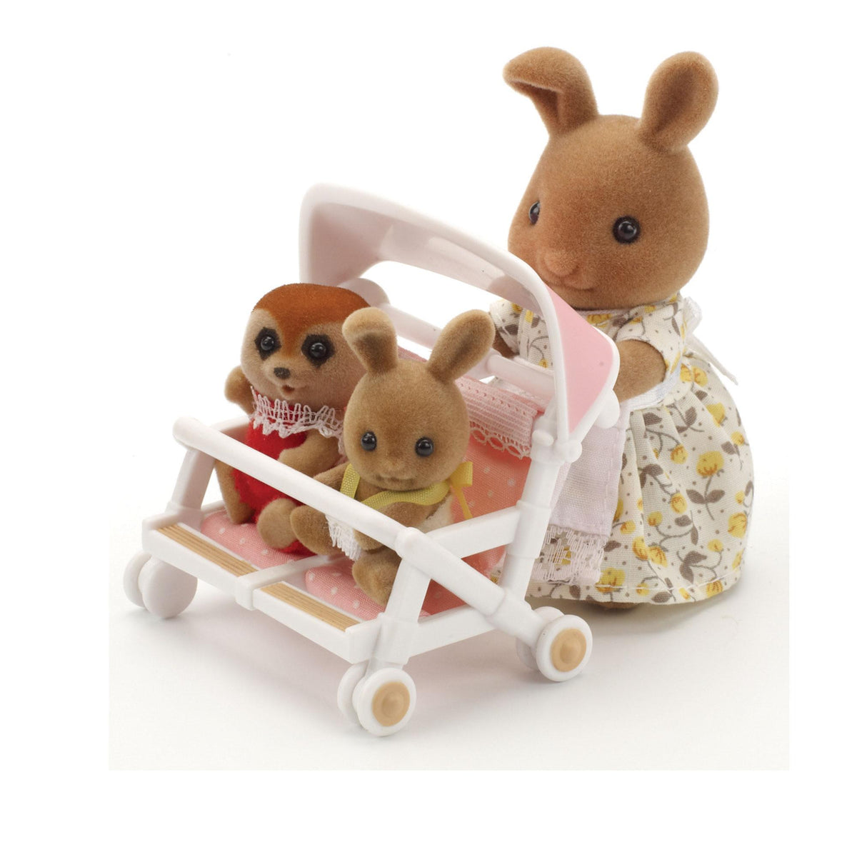 Sylvanian families cheap double pram