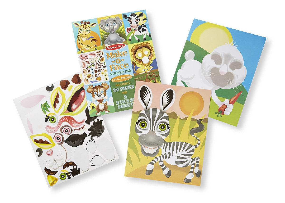 Melissa and doug make 2024 a face sticker pad