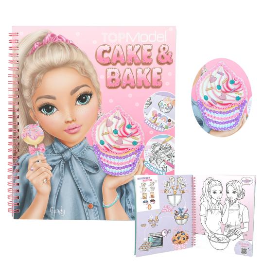 TOPModel - Colour Cake & Bake Sticker Book
