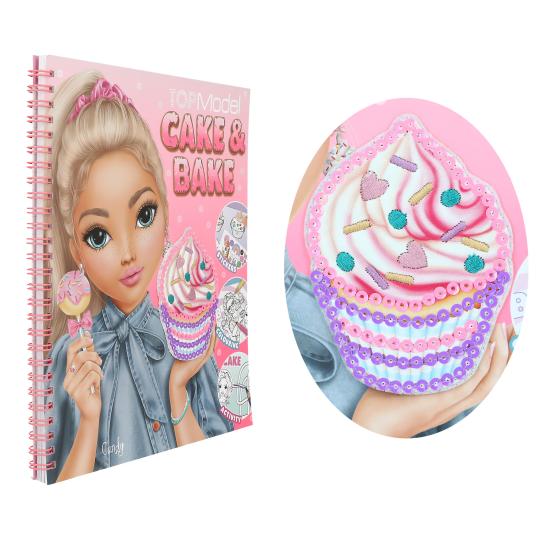 TOPModel - Colour Cake & Bake Sticker Book