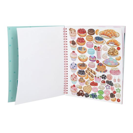 TOPModel - Colour Cake & Bake Sticker Book