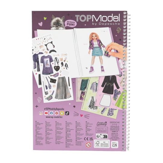 TOPModel - Sticker Book Dress Me Up Rebel