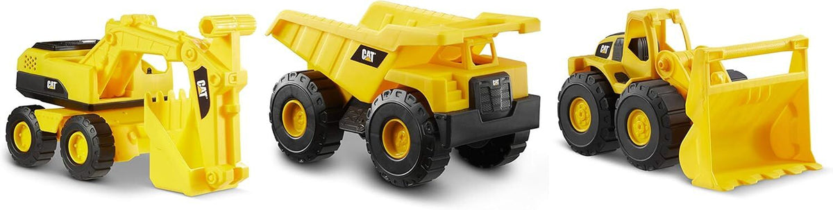CAT - Mini Crew 7" Vehicles 3pk