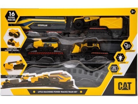 CAT - Little Machines Train Set