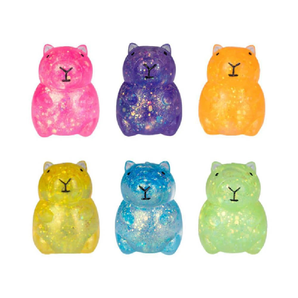 Smoosho's - Super Squeeze Glitter Capybara