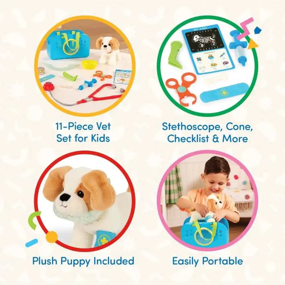 Battat - Happy Puppy Vet Set