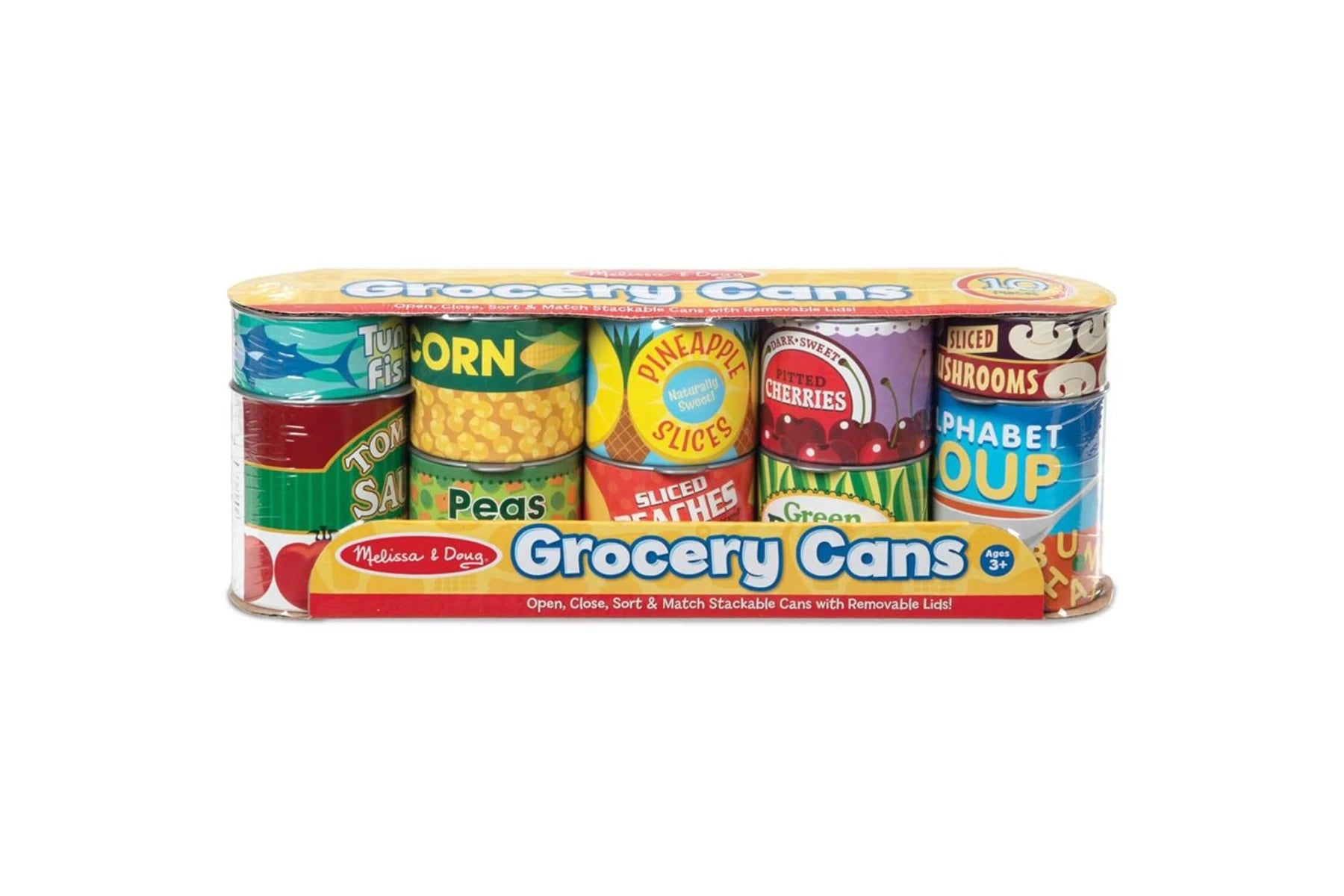Melissa & Doug - Lets Play House Grocery Cans