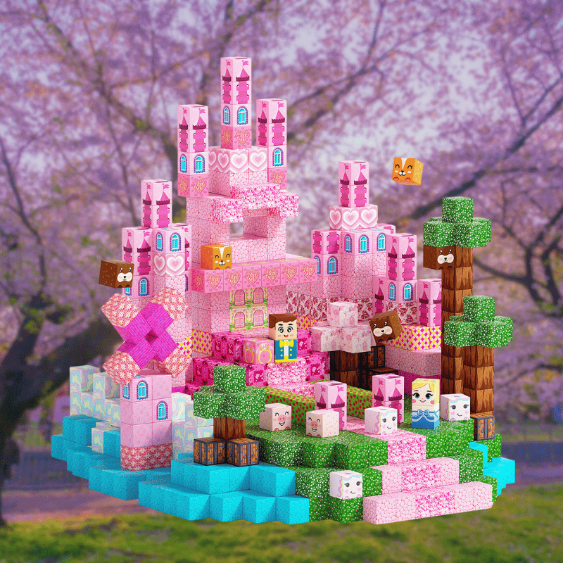 Miniblox - Blossom Kingdom 100pc set
