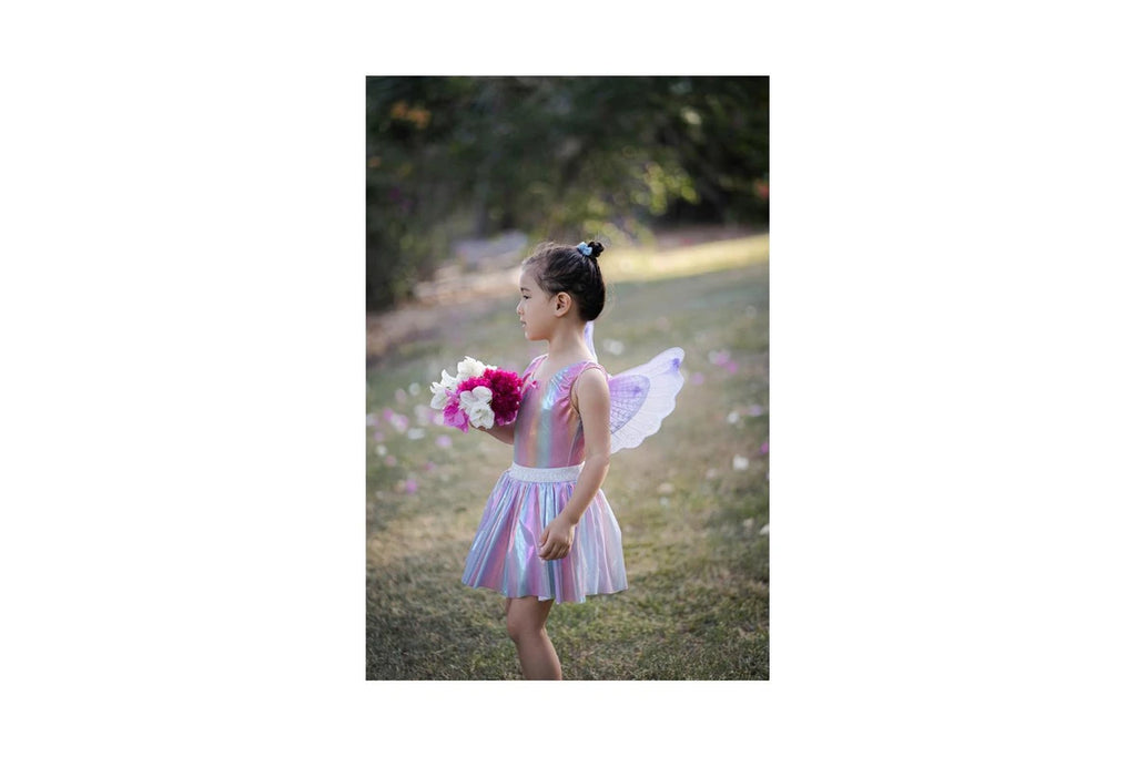 Great Pretenders - Pastel Magical Unicorn Skirt & Wings - Size 4-6