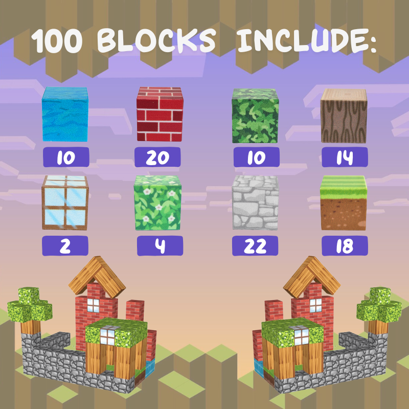 Miniblox - Building 100pc set