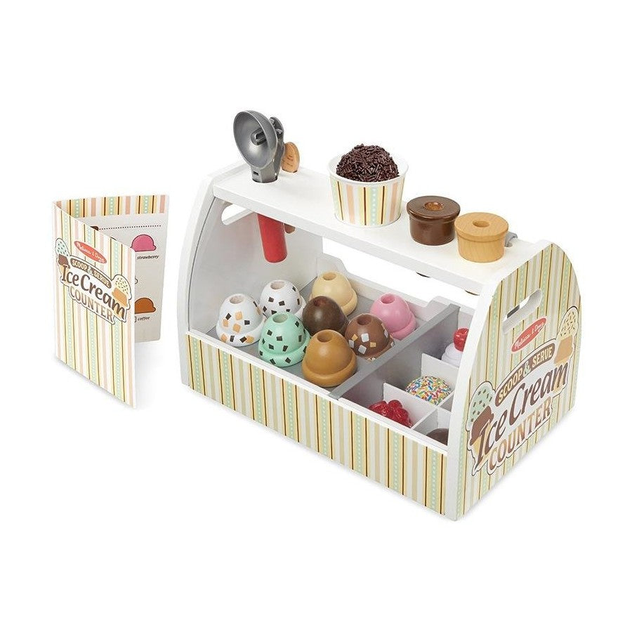 Melissa & Doug - Scoop & Serve Ice Cream Counter