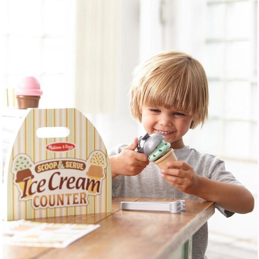 Melissa & Doug - Scoop & Serve Ice Cream Counter