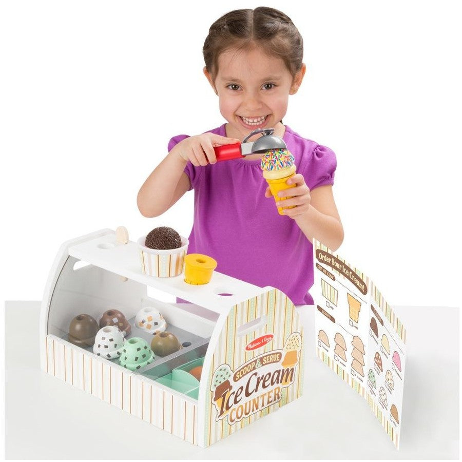 Melissa & Doug - Scoop & Serve Ice Cream Counter