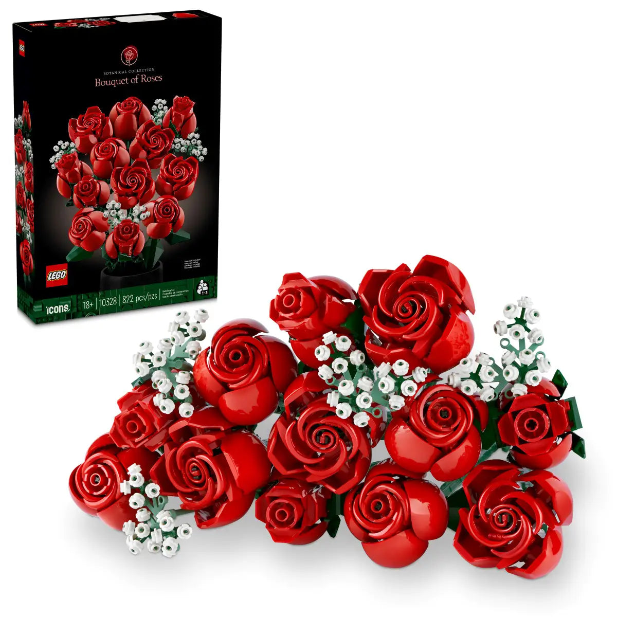LEGO - Botanicals Bouquet Of Roses 10328