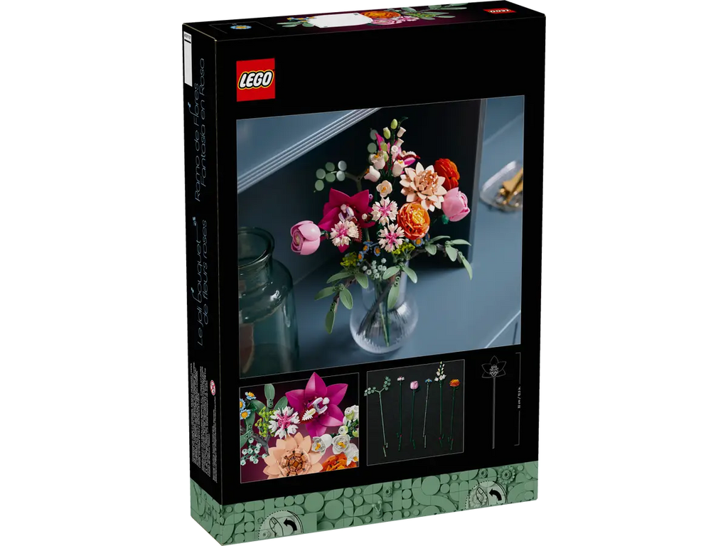 LEGO - Botanicals Pretty Pink Flower Bouquet 10342