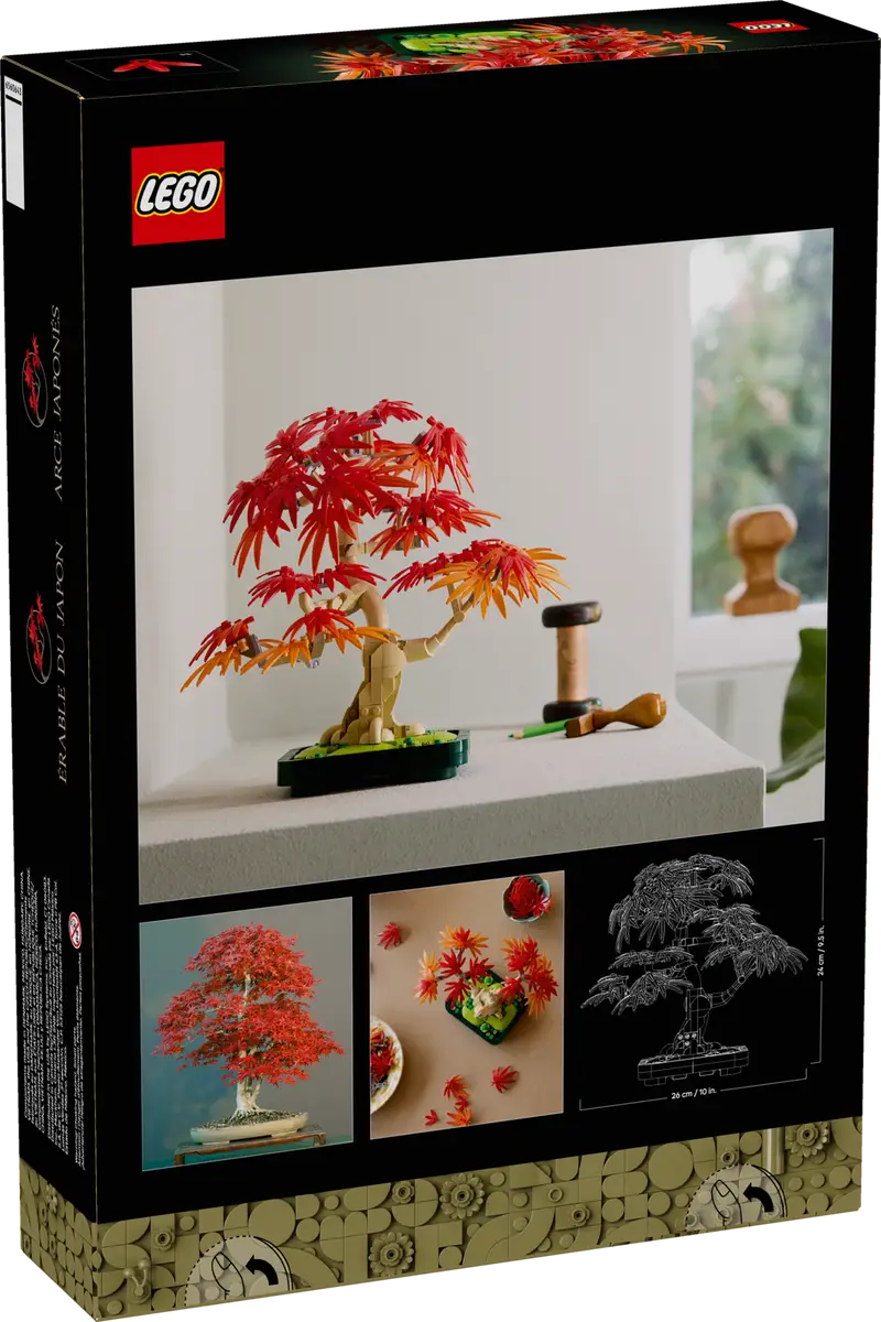 LEGO - Botanicals Japanese Red Maple Bonsai Tree 10348