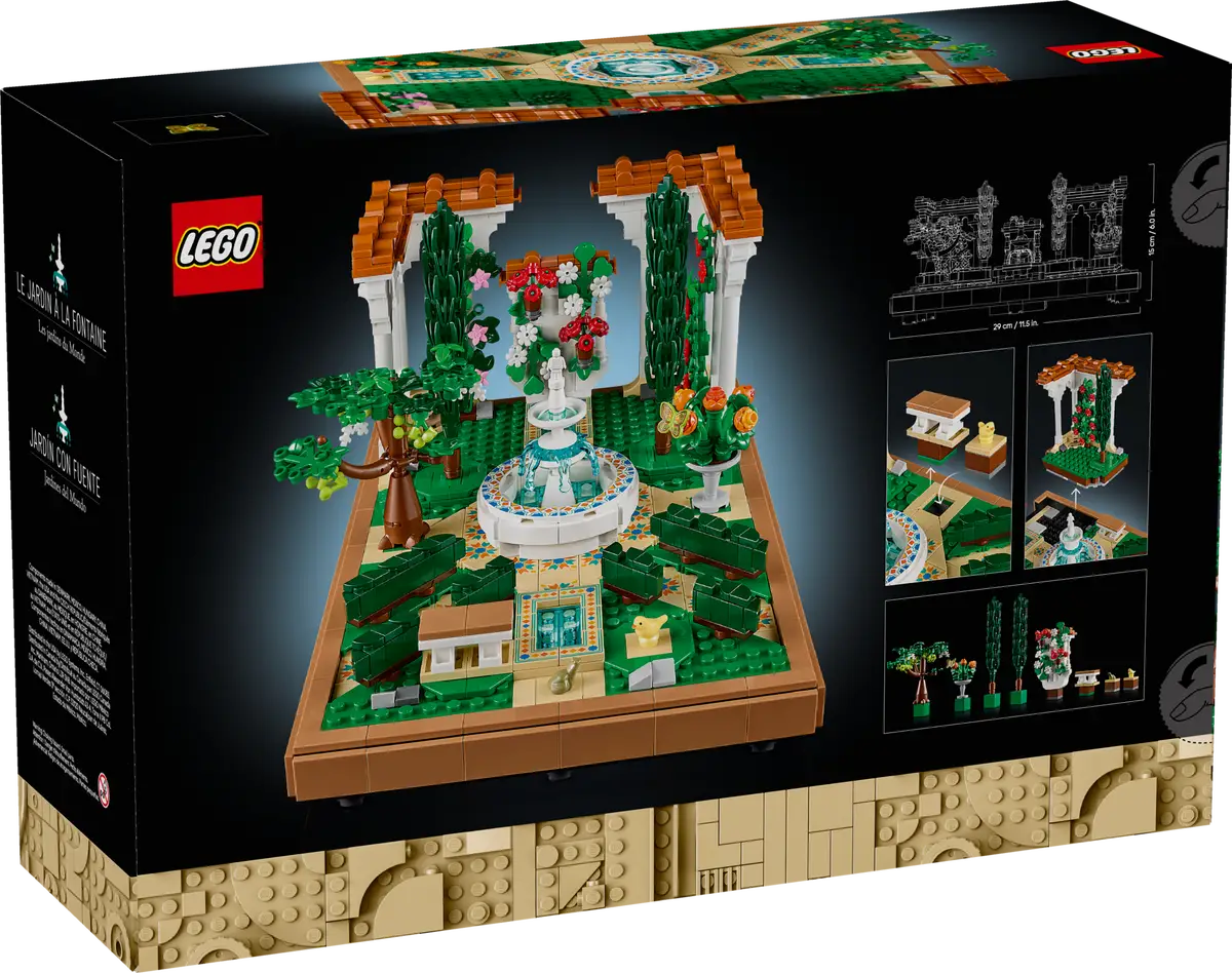 LEGO - Icons Fountain Garden 10359
