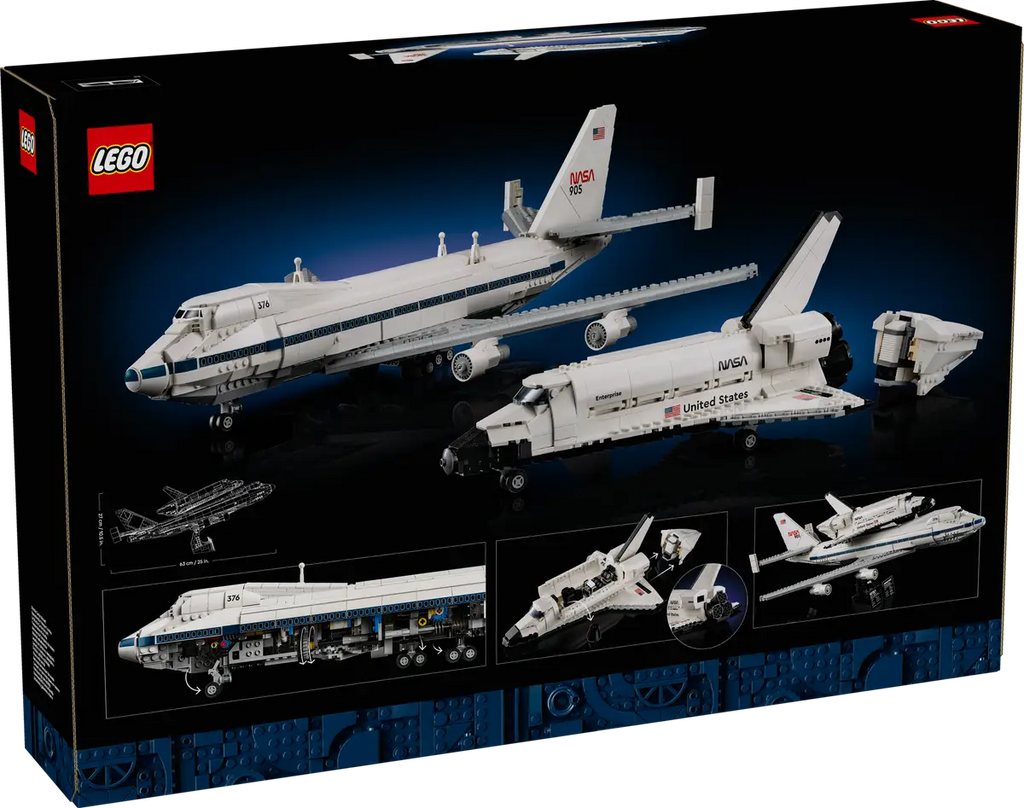 LEGO - ICONS Shuttle Carrier Aircraft 10360