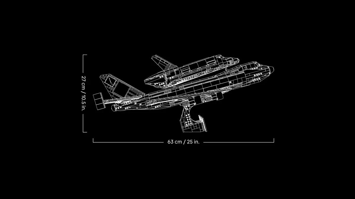 LEGO - ICONS Shuttle Carrier Aircraft 10360