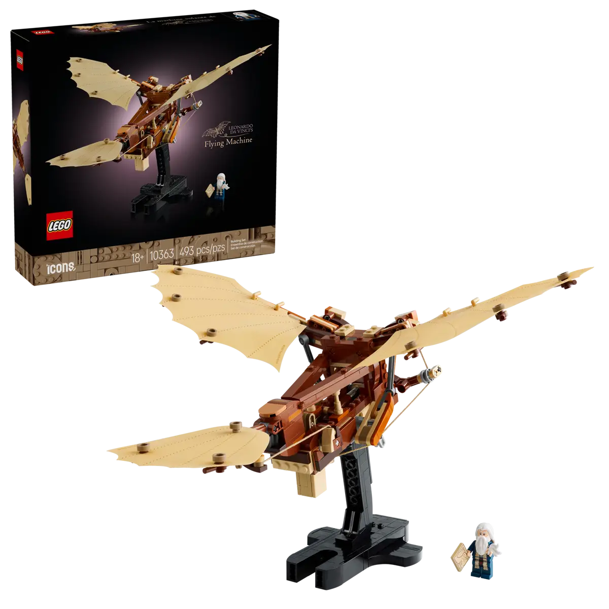 LEGO - Icons Leonardo da Vinci's Fling Machine 10363