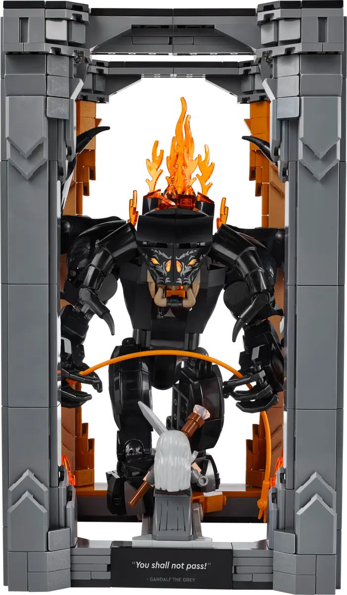 LEGO - Icons Lord of the Rings Balrog Book Nook 10367