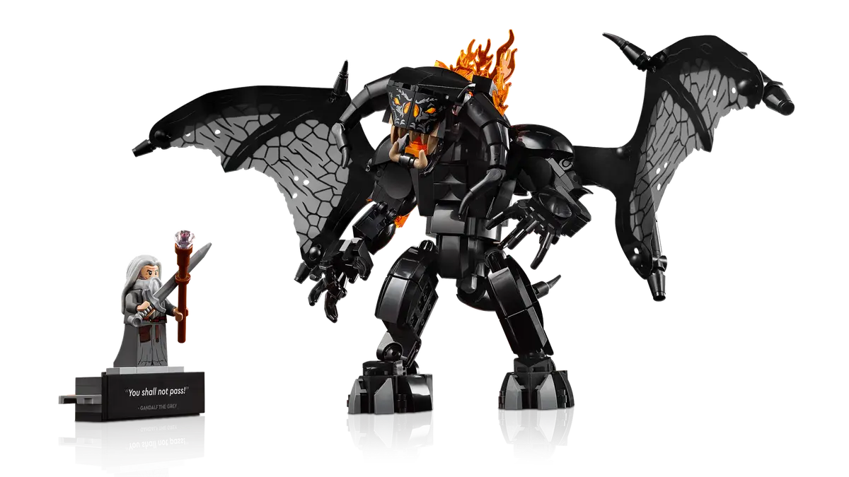 LEGO - Icons Lord of the Rings Balrog Book Nook 10367