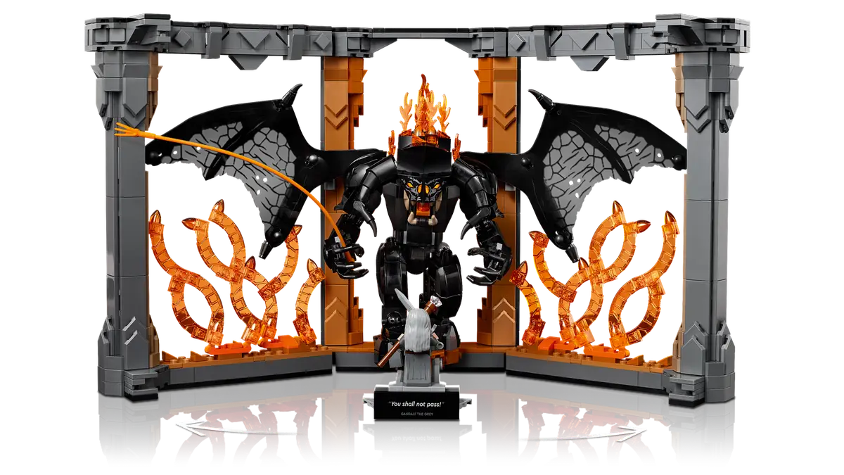 LEGO - Icons Lord of the Rings Balrog Book Nook 10367