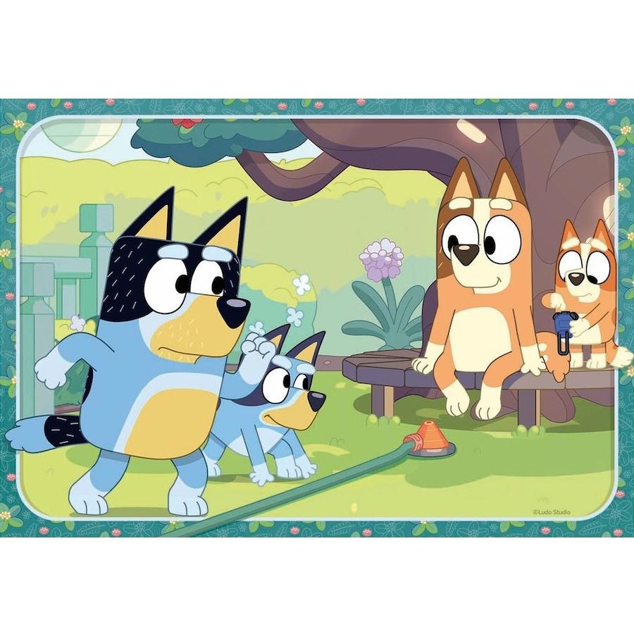 Ravensburger - Fun with Bluey Puzzle 2x12pc