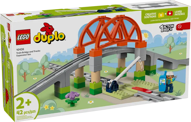 LEGO - Duplo Train Bridge & Tracks Expansion Set (10426)