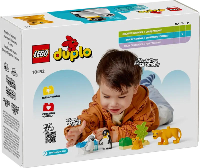 LEGO - Duplo Wild Animal Families Penguins & Lions (10442)