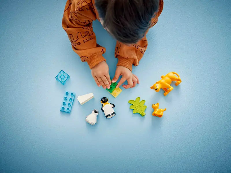 LEGO - Duplo Wild Animal Families Penguins & Lions (10442)