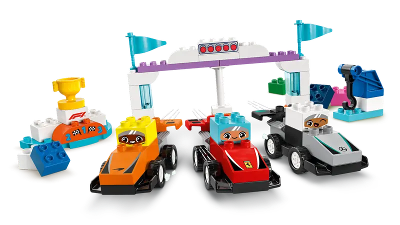 LEGO - Duplo F1 Team Race Cars & Drivers (10445)