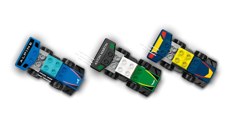 LEGO - Duplo F1 Team Race Cars & Drivers (10445)