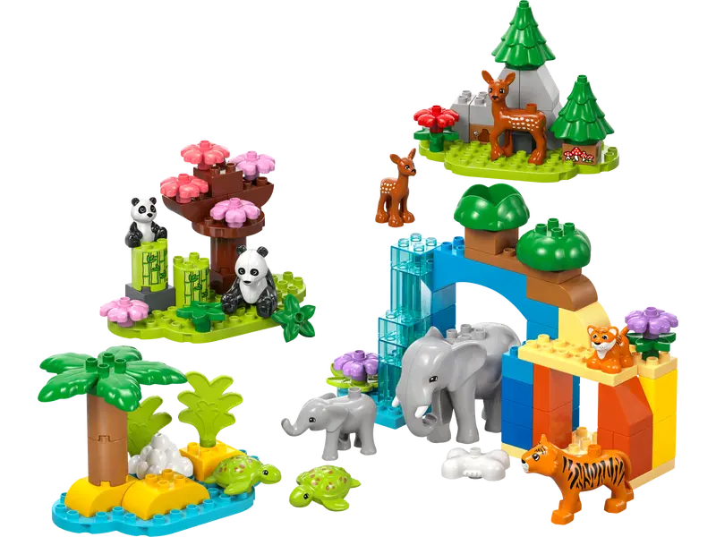 LEGO - Duplo 3 in 1 Wild Animal Families (10446)
