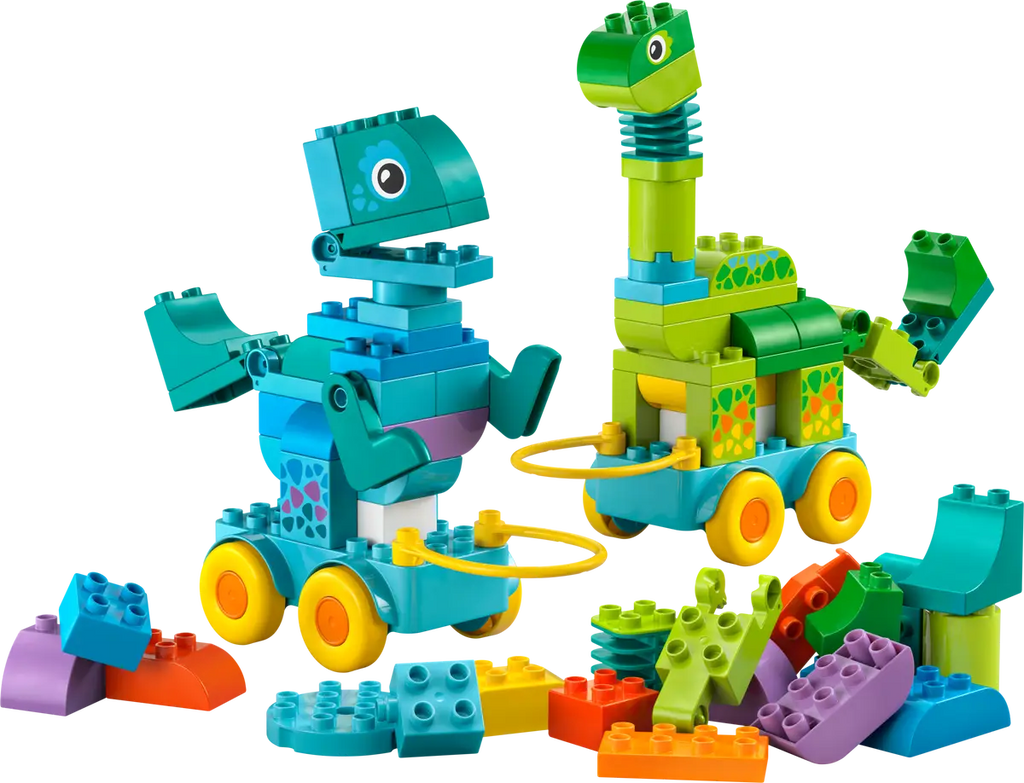 LEGO - Duplo 3 In 1 Dinosaurs on Wheels 10451