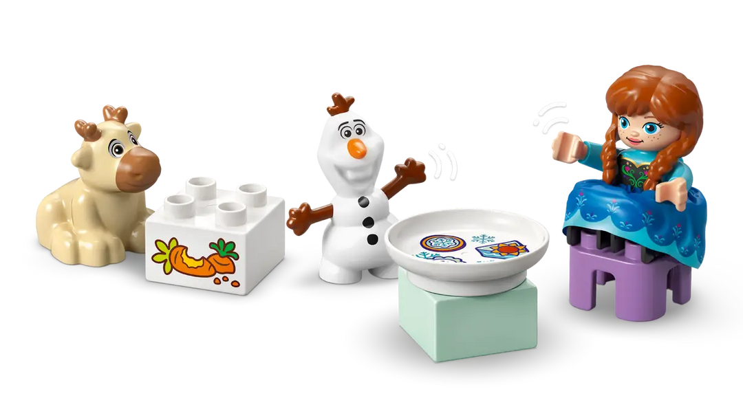 LEGO Duplo Anna and Elsa's Frozen Castle Party 10455 The Play Room