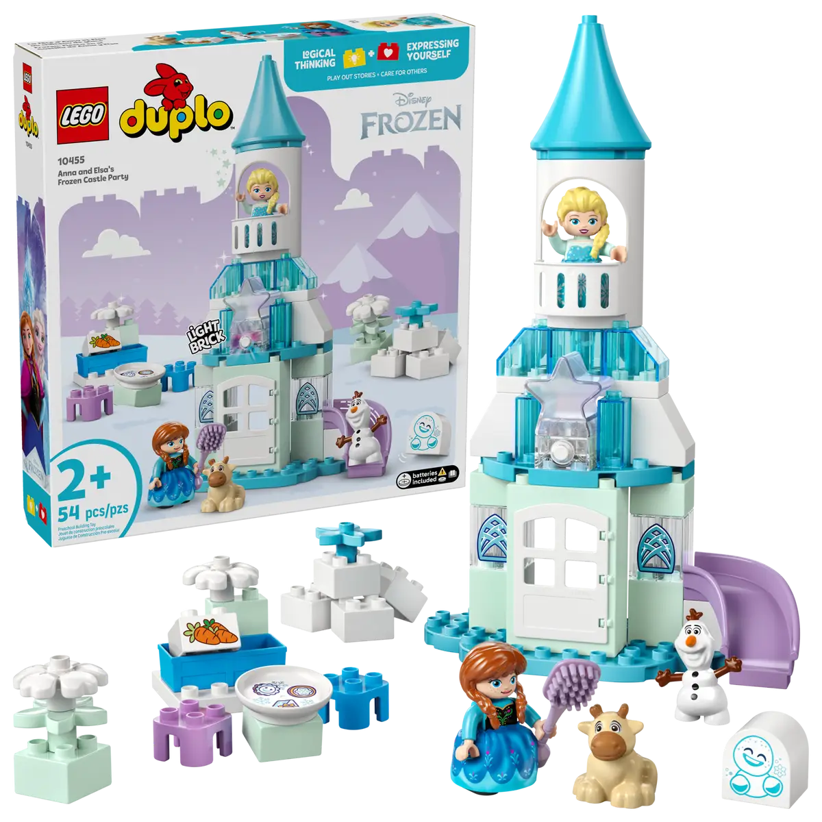 LEGO - Duplo Anna and Elsa's Frozen Castle Party 10455