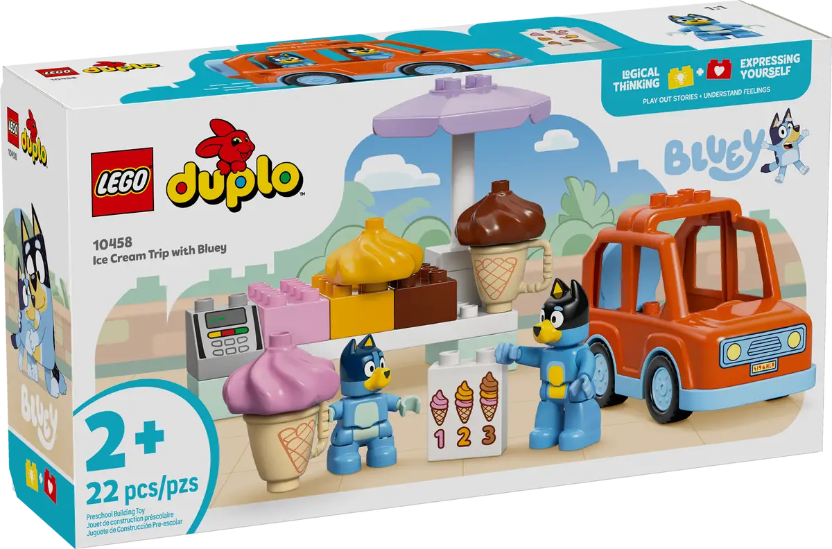 LEGO - Duplo Ice Cream Trip with Bluey 10458